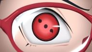 Sarada's Tomoe Sharingan as shown in the anime (Image via Studio Pierrot)